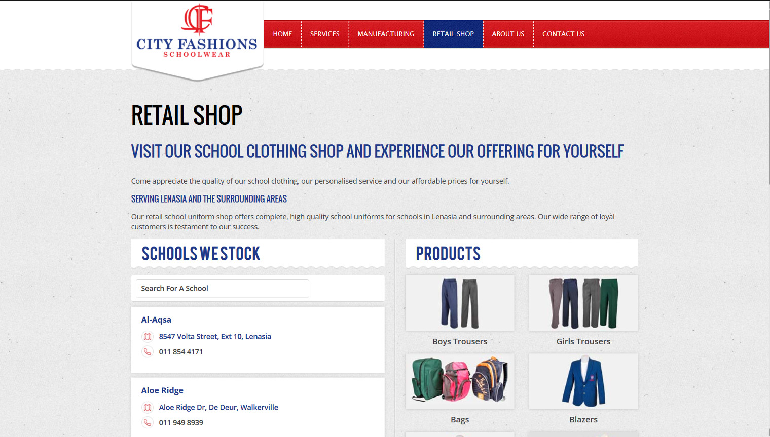City Fashions Group - About Our Group Page