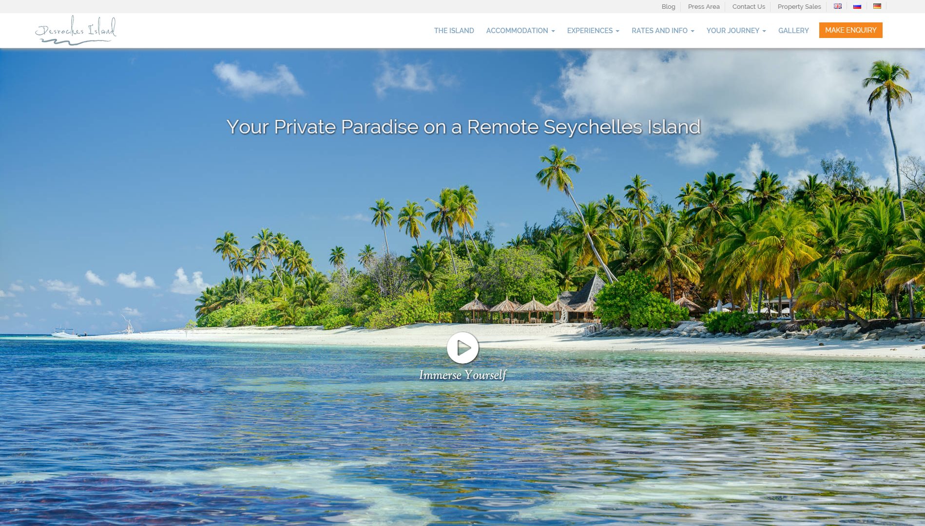 Desroches Island - Home Page